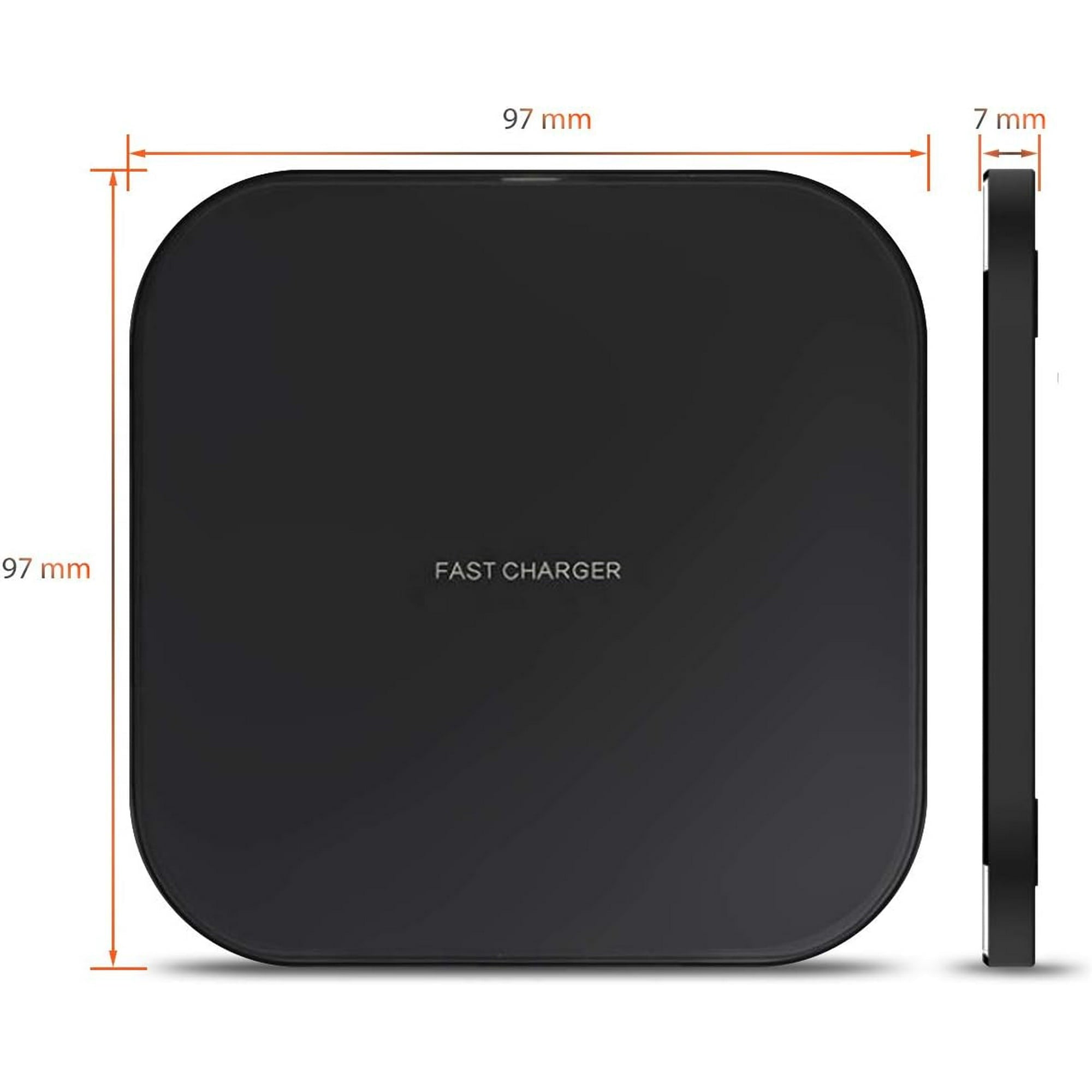 Entronix [Magnetic] Wireless Disk-shaped Charging Pad - USB-C/iPhone/Android