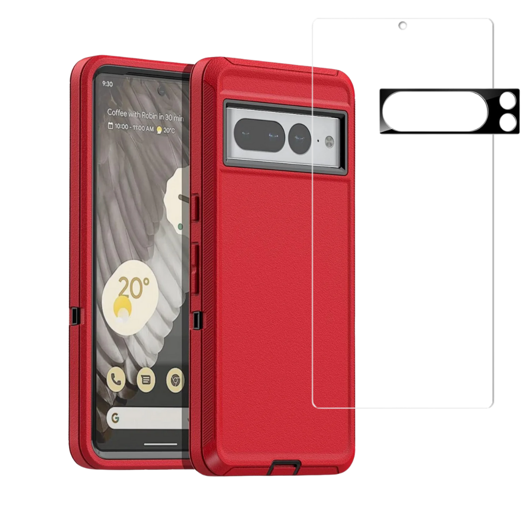 BUPixel8ProHeavyDutyRed1TGClear1Cam