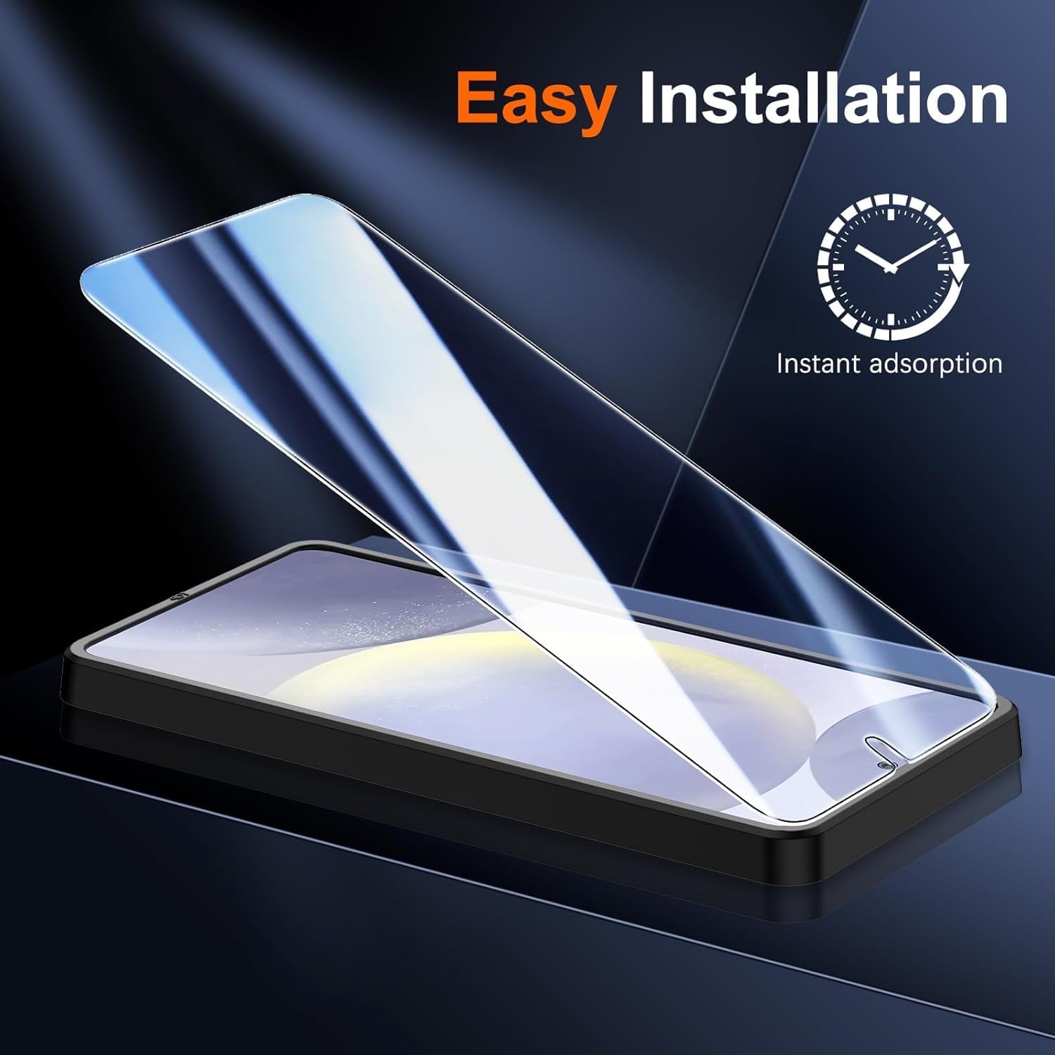 Entronix Clear Screen Protector Compatible with Pixel 6a - 2-Piece Combo