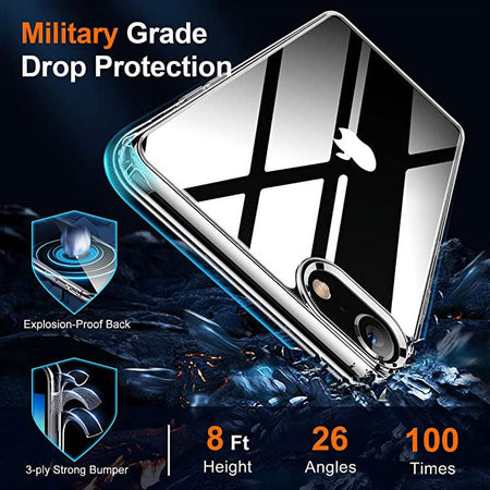 Entronix Apple iPhone 8/7/SE Crystal Clear Case - TPU - Entronix