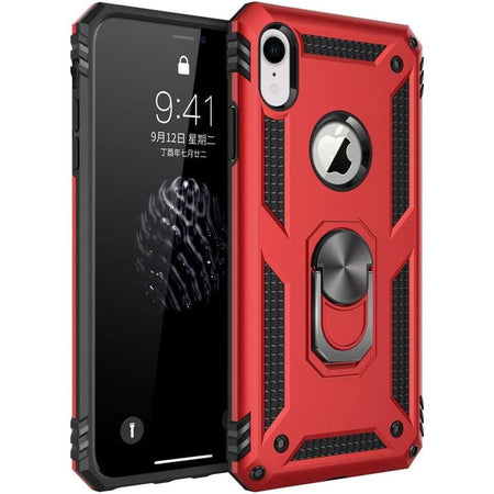 Entronix Apple iPhone XR Case - Guard Ring Holder, Dual Layer Protection - Entro Retail