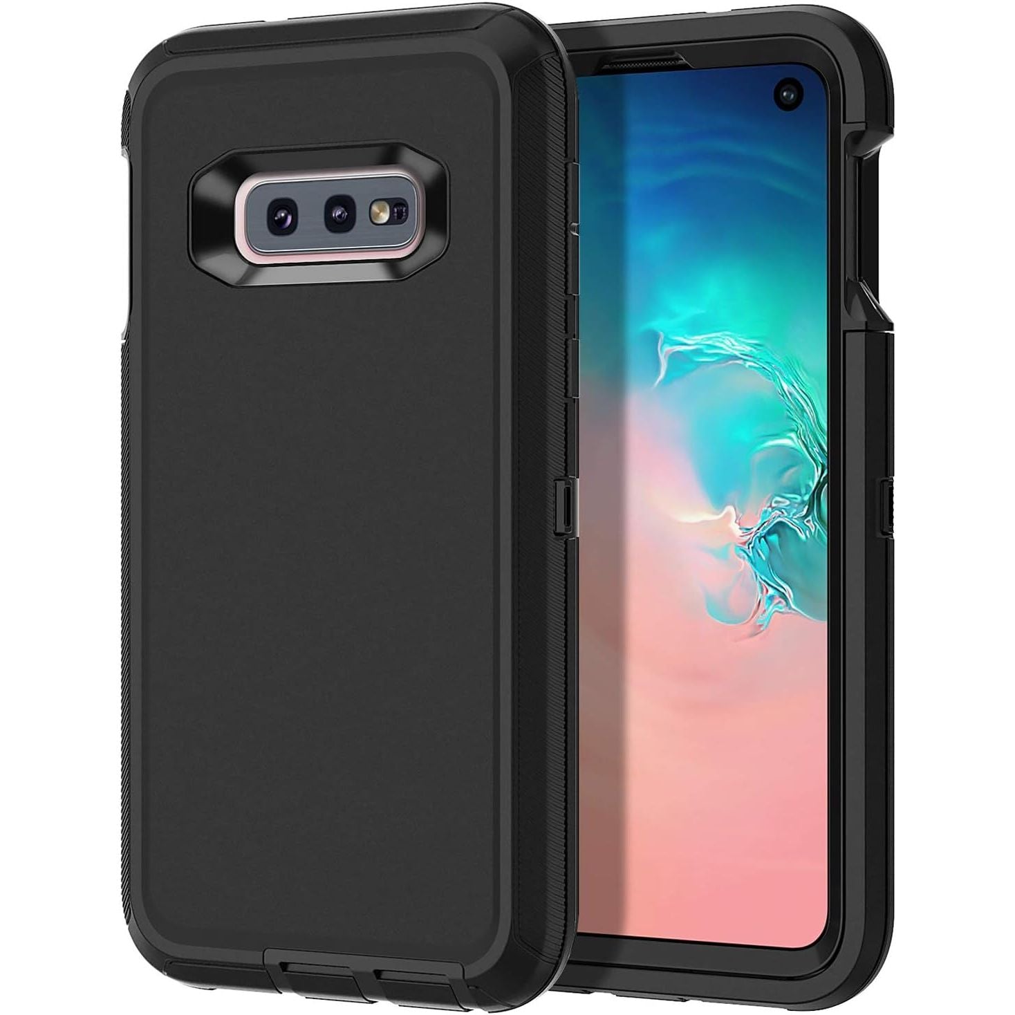 Entronix Heavy Duty Case for Samsung Galaxy S10e, Triple-Layer & Full Protection, - Entro Retail