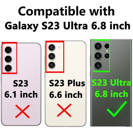 Entronix Samsung Galaxy S23 Ultra Crystal Clear - Slim Case - Entro Retail