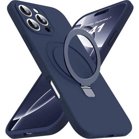 i16 Pro Max MS Silicone Ring - Navy