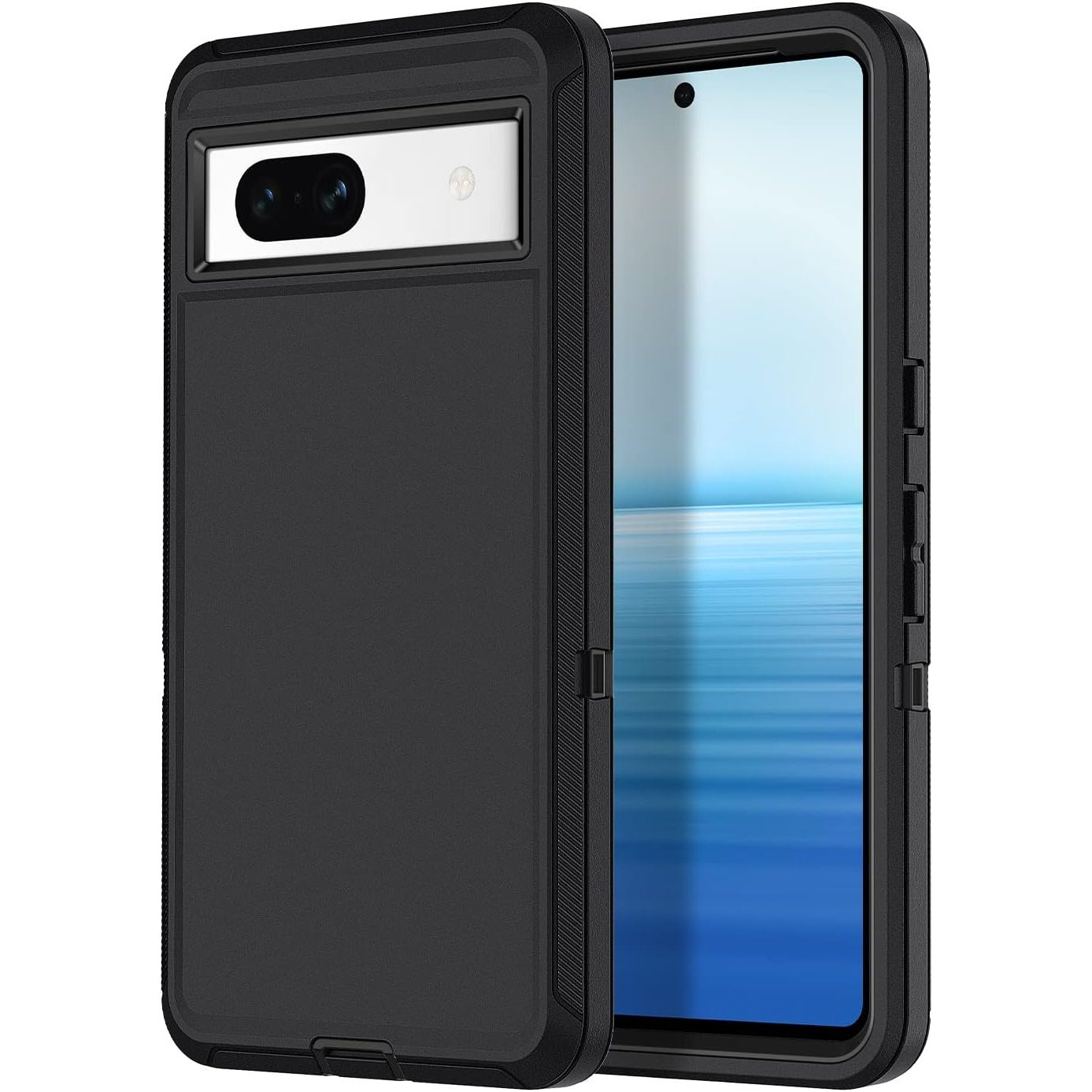 Entronix Heavy Duty Case for Google Pixel 7a, Triple-Layer & Full Protection, - Entro Retail
