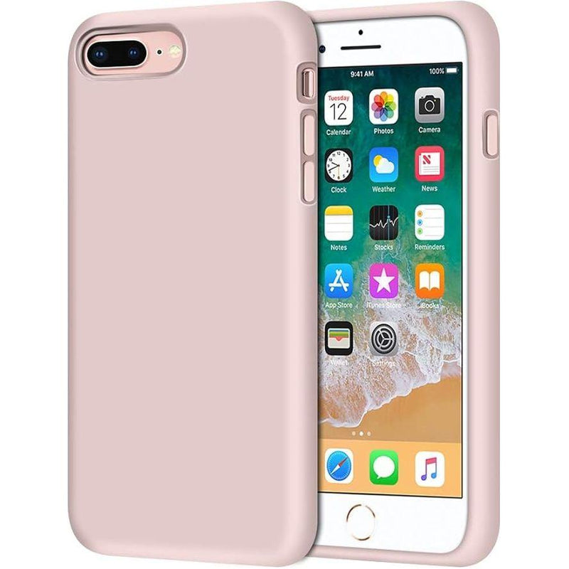i8 Plus Silicone - Rose Gold