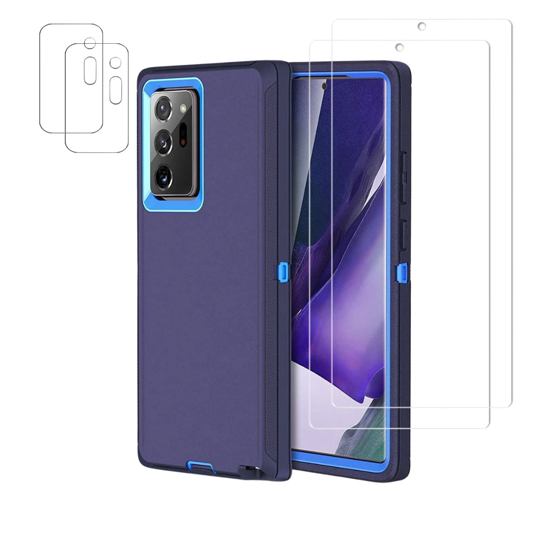 BUSamNote10PlusHeavyDutyBlue2TGClear2Cam