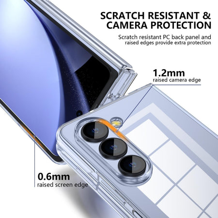 Entronix Samsung Galaxy Z Fold 6 Crystal Clear Case - Slim - Entronix