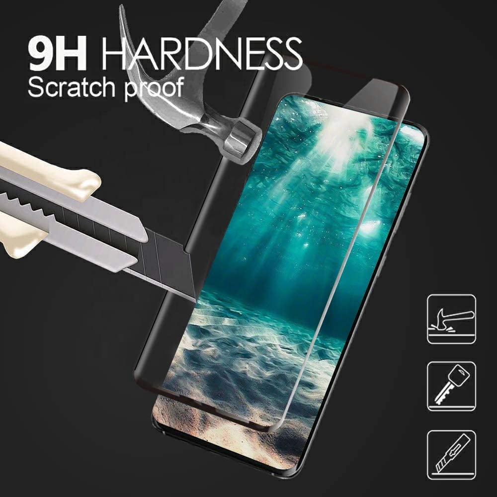 Entronix Clear Screen Protector Compatible with Galaxy Note 10 - 2-Piece Combo