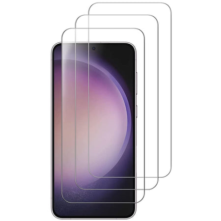 Entronix Case Tempered Glass Screen Protector Designed for Samsung Galaxy A23 Glass, Anti Scratch, Bubble Free with Easy Installation, Pack of 3 - Entro Retail