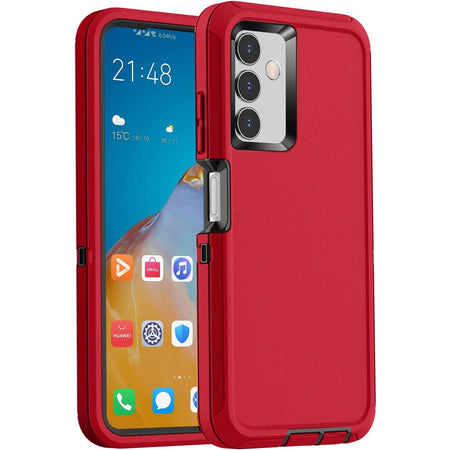 Entronix Heavy Duty Case for Samsung Galaxy A15, Triple-Layer & Full Protection, - Entro Retail