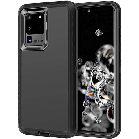 Entronix Heavy Duty Case for Samsung Galaxy S20 Ultra, Triple-Layer & Full Protection, - Entro Retail