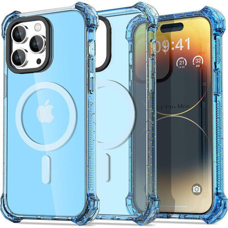 Entronix Apple iPhone 15 Pro/14 Pro [Magnetic-Compatible] Case - Bouncy Bumper, - Entronix