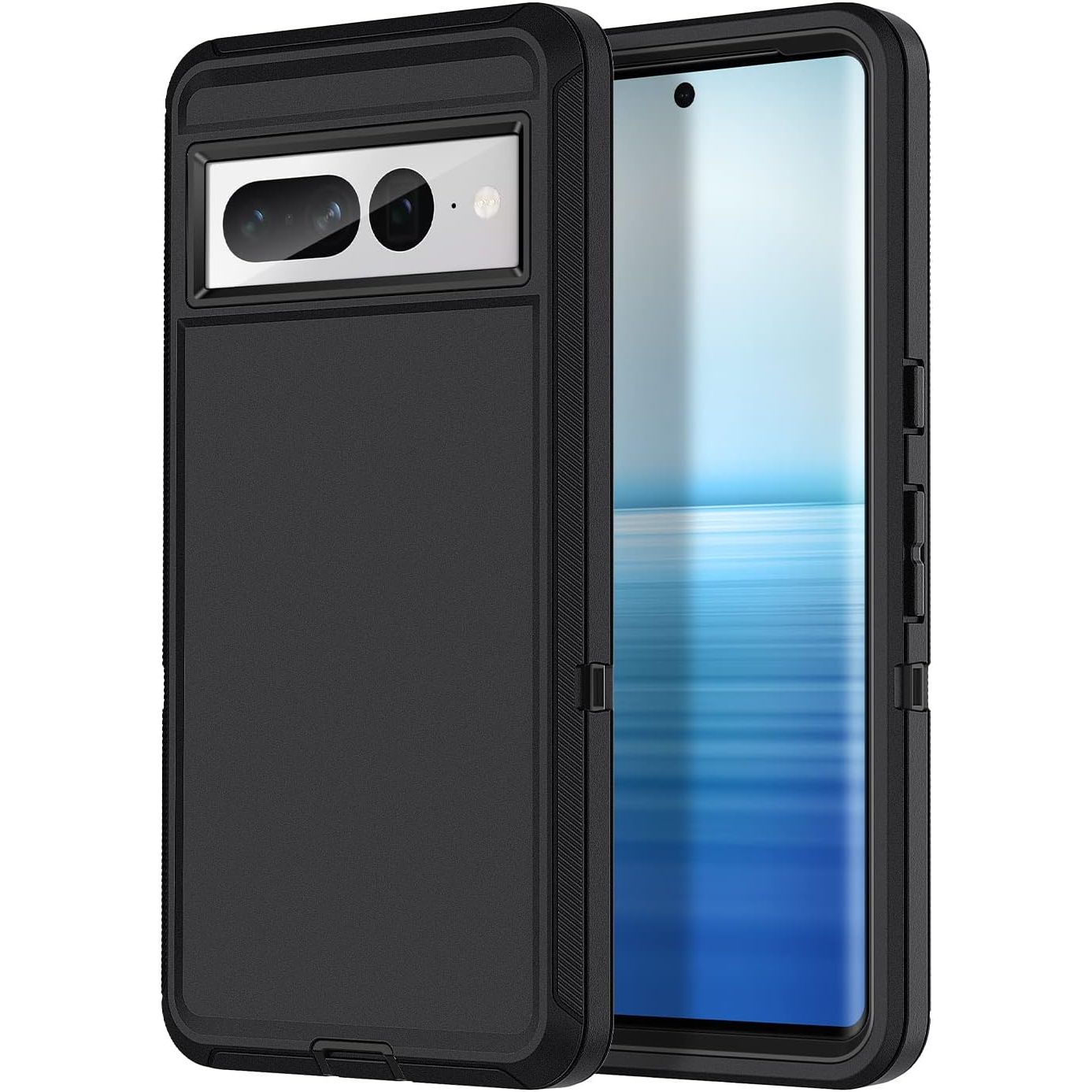 Entronix Heavy Duty Case for Google Pixel 7 Pro, Triple-Layer & Full Protection, - Entro Retail