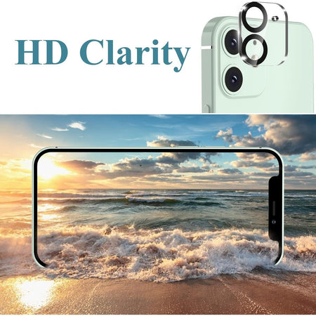 Entronix 2-Pack for Apple iPhone 15 Plus, Clear Camera Lens Protector, Easy Installation - Entro Retail