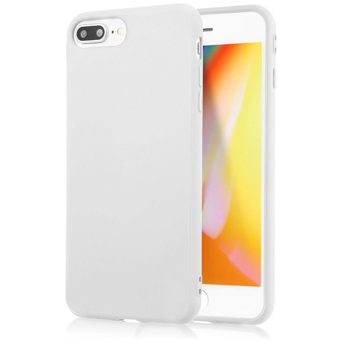i8 Plus Silicone - White