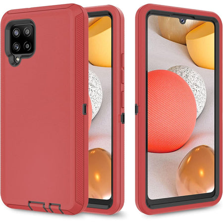 Entronix Heavy Duty Case for Samsung Galaxy A42, Triple-Layer & Full Protection, - Entro Retail