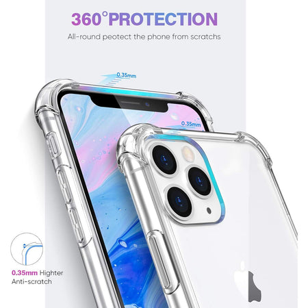 Entronix Apple iPhone 11 Pro Max Crystal Clear TPU Case - Entro Retail
