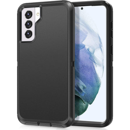 Entronix Heavy Duty Case for Samsung Galaxy S21 FE, Triple-Layer & Full Protection, - Entro Retail