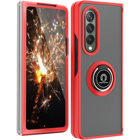 Entronix Samsung Galaxy Z Fold 4 Matte Ring Holder Case - Entro Retail