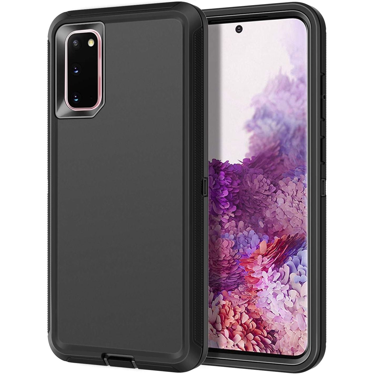 Entronix Heavy Duty Case for Samsung Galaxy S20, Triple-Layer & Full Protection, - Entro Retail