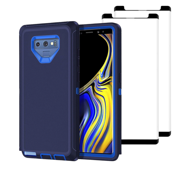 BUSamNote9HeavyDutyBlue2TGClear2Cam