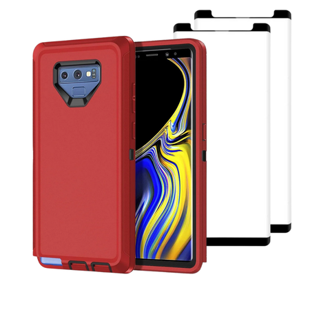 BUSamNote9HeavyDutyRed2TGClear2Cam