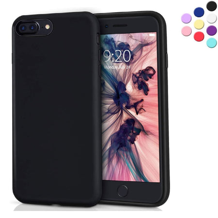 i8 Plus Silicone - Black