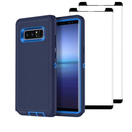 BUSamNote8HeavyDutyBlue2TGClear