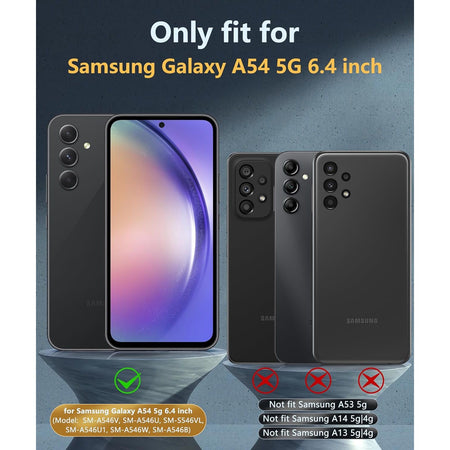 Entronix Heavy Duty Case for Samsung Galaxy A54, Triple-Layer & Full Protection, - Entro Retail