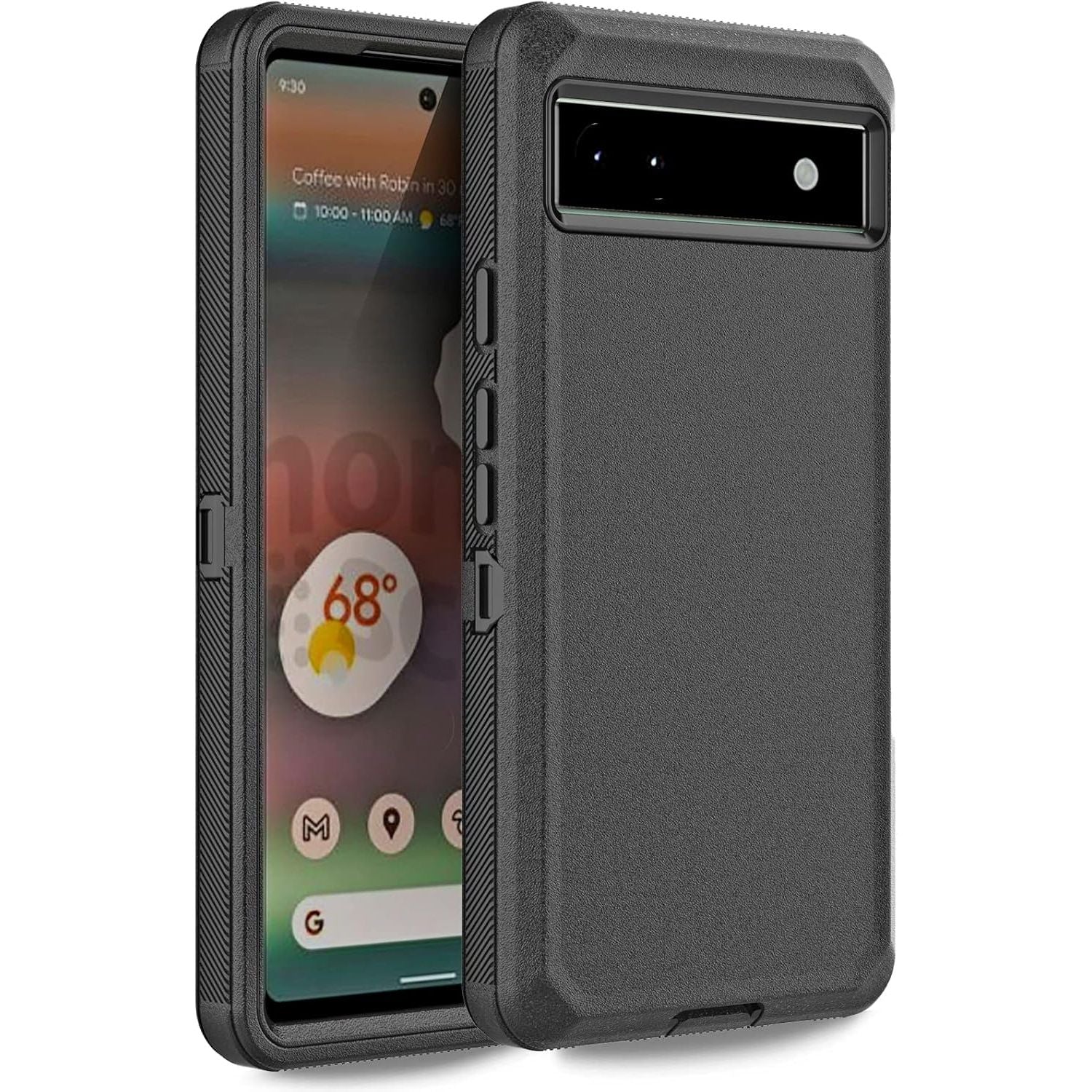 Entronix Heavy Duty Case for Google Pixel 6, Triple-Layer & Full Protection, - Entro Retail