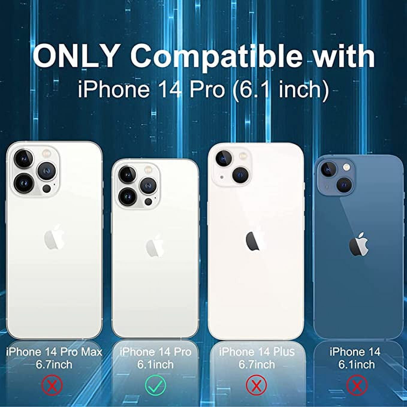 Entronix Case Compatible with iPhone 14 Pro - [7000mAh] Charging Powerbank Cover