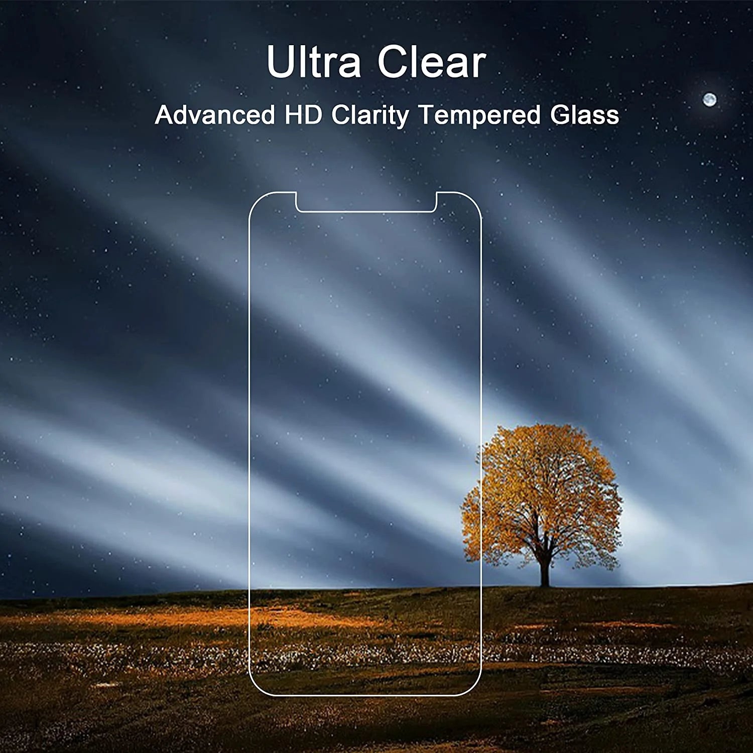 Entronix Case Clear Tempered Glass Screen Protector for Apple iPhone 13 Mini, Camera Lens with Shatter Resistant Glass, 3-Pack - Entro Retail
