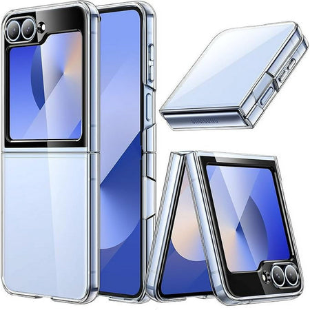 Entronix Samsung Galaxy Z Flip 6 Crystal Clear Case - Slim - Entronix