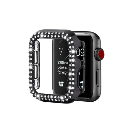 Diamond Apple Watch Case - 42mm - Black
