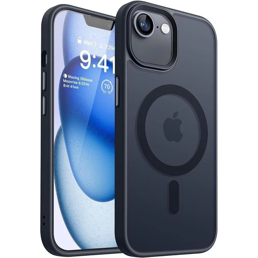 Entronix [Magnetic] Case Compatible with iPhone 16E - Translucent Frosted Matte