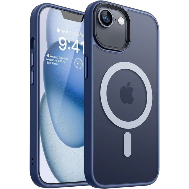 Entronix [Magnetic] Case Compatible with iPhone 16E - Translucent Frosted Matte
