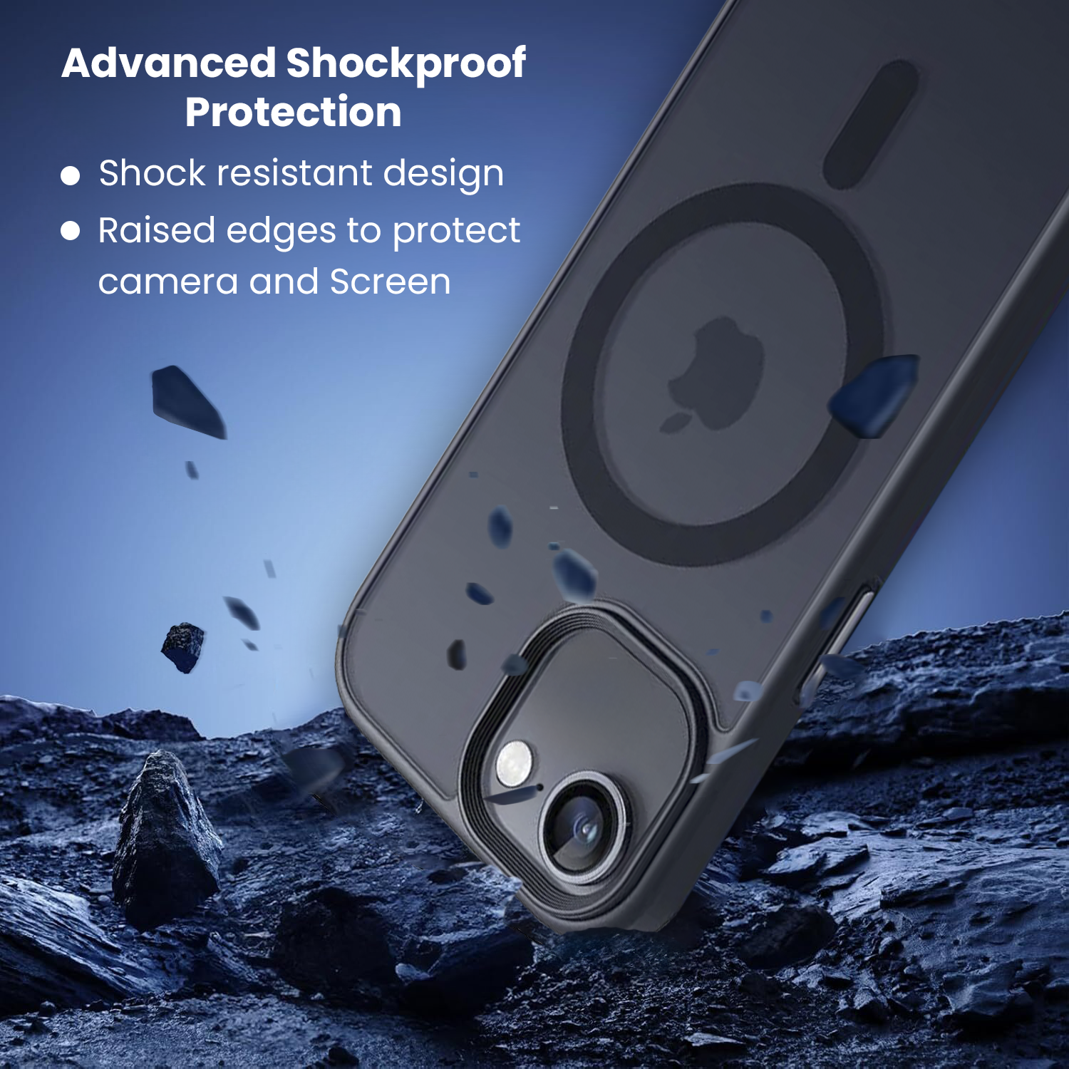 Entronix [Magnetic] Case Compatible with iPhone 16E - Translucent Frosted Matte