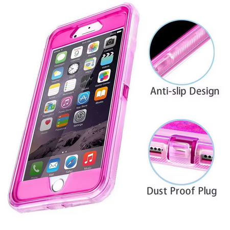 Entronix Apple iPhone 8/7/SE Case - Triple Layer Protection Sparkles, - Entronix