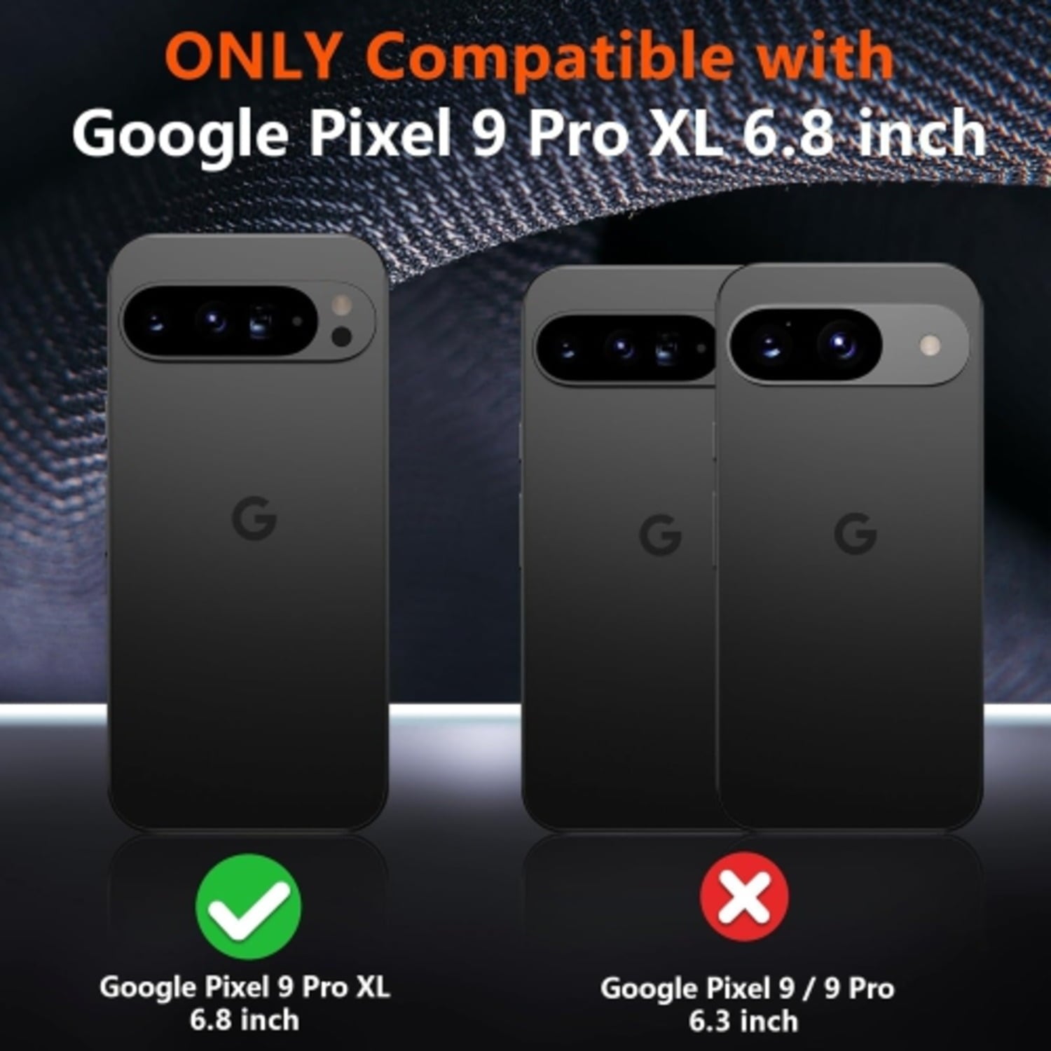 Entronix Case Compatible with Pixel 9 Pro XL - Triple-Layer Heavy Duty Protection