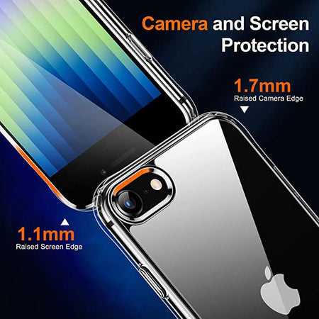 Entronix Apple iPhone 8/7/SE Crystal Clear Case - TPU - Entronix
